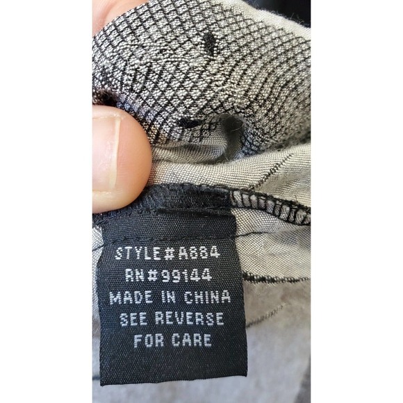 Lapsi Women Black Floral Polyester Square Neck Sleeveless Long Maxi Dress Size 1 - Picture 8 of 10